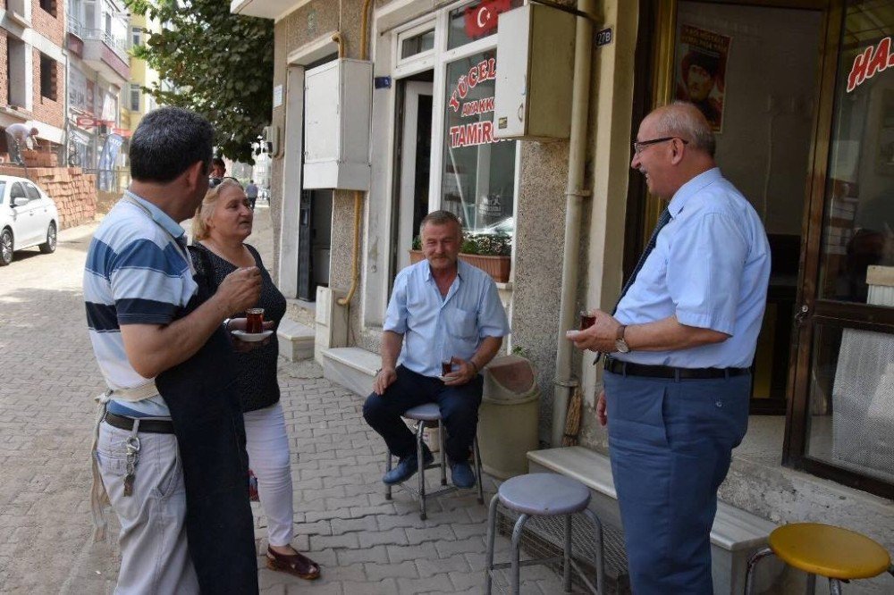 Başkan Albayrak Üst Yapı Çalışmalarını Denetledi