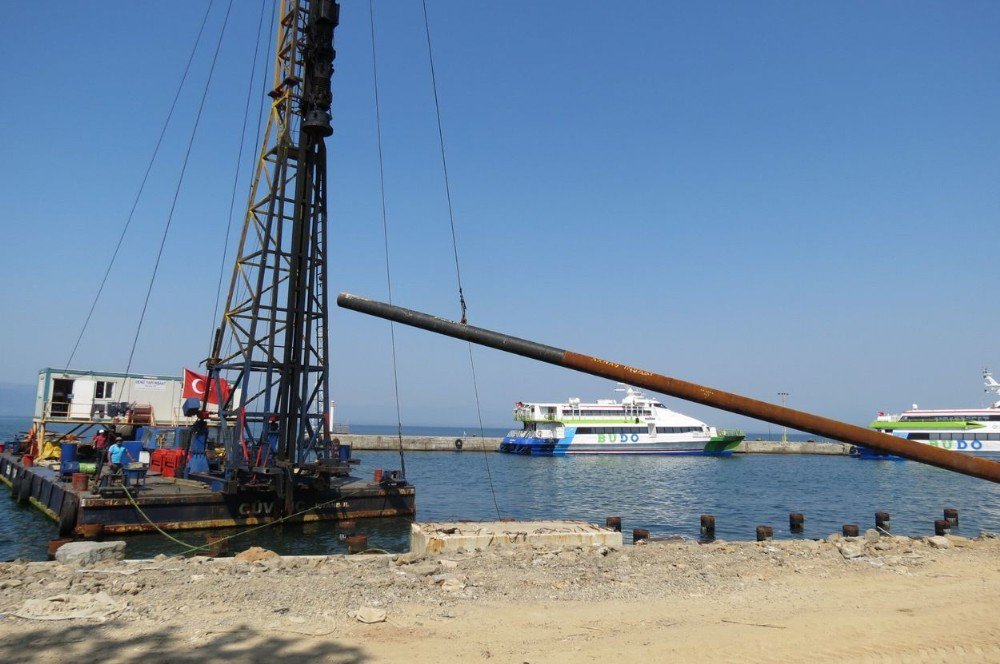 Mudanya Sahiline Son Kazık