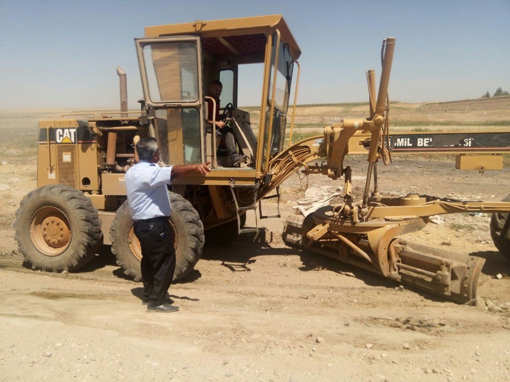 Karaköprü Mevkiinde Çevre Düzenleme Çalışmalarına Başlandı