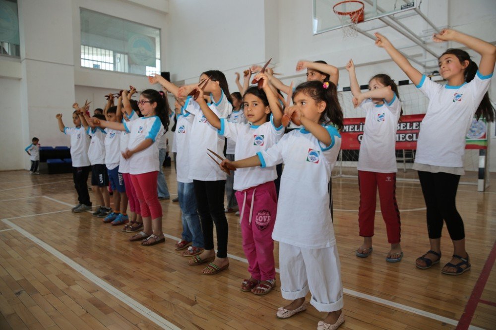 Melikgazi Belediyesi’nden Yaz Okulu Çocuk Şenliği