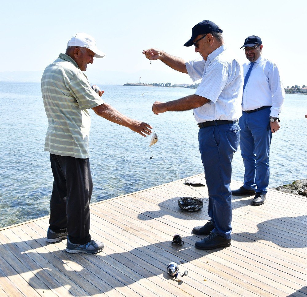 Başkan Kocaoğlu’ndan Sahilevlerinde İnceleme