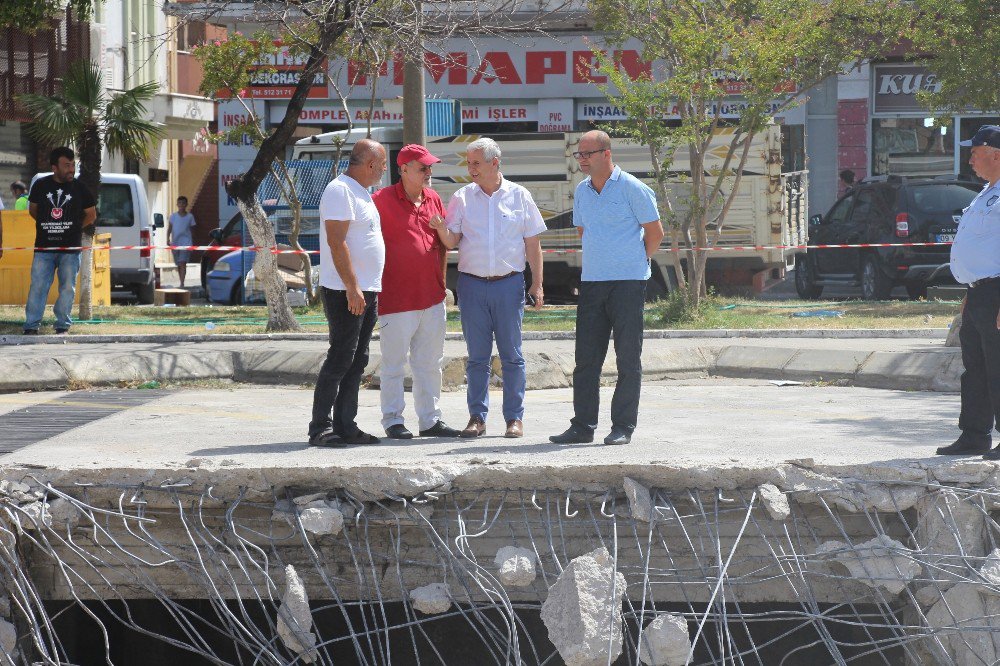 Söke Çayı Projesinde İkinci Etap Yıkımları Başladı