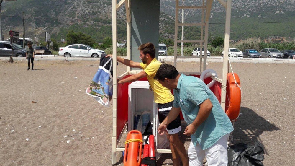 Kumluca’da Yüzme Alanları Denetlendi