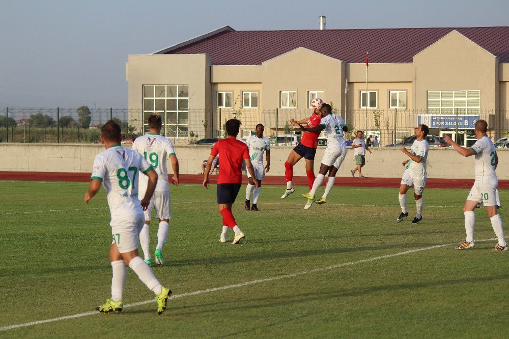 Afjet Afyonspor Hazırlık Maçında Sahadan 2-0 Üstün Ayrıldı