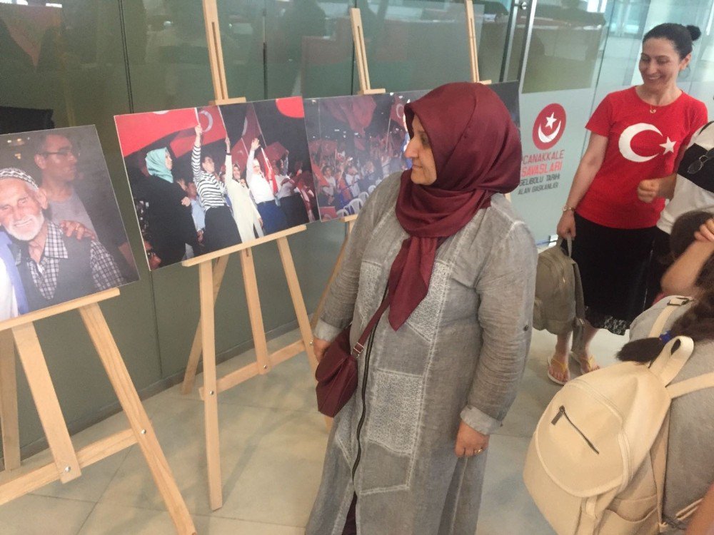 İha Fotoğrafları Çanakkale Destanı Tanıtım Merkezinde