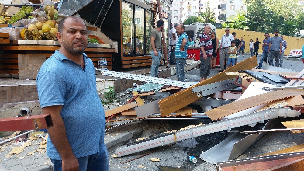 Alibeyköy’de Olaylı Yıkım