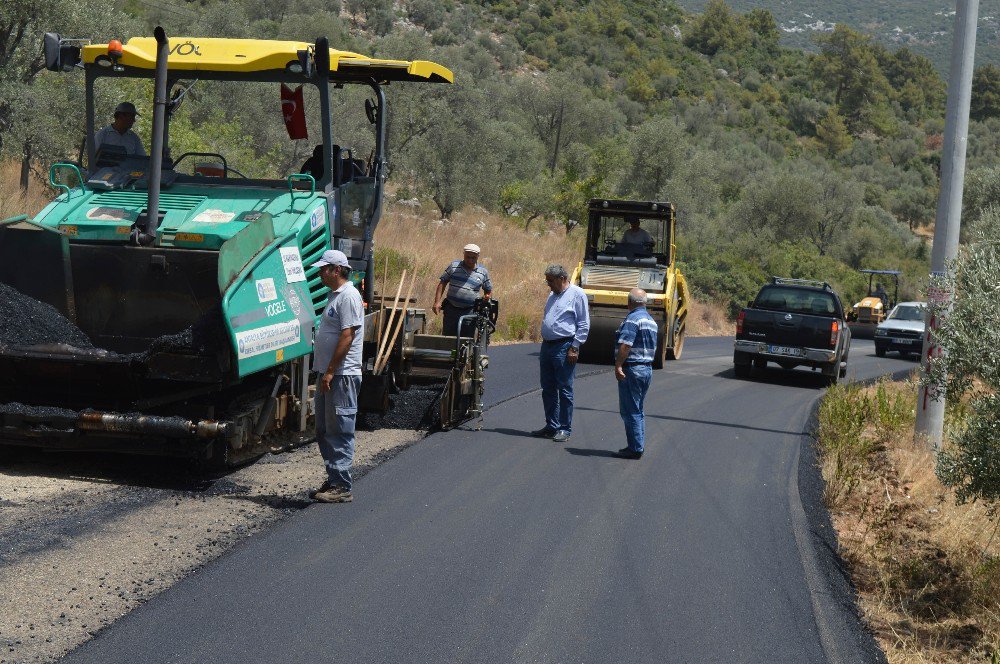 Kaş’ın Üzümlü Yolu Modernleşiyor