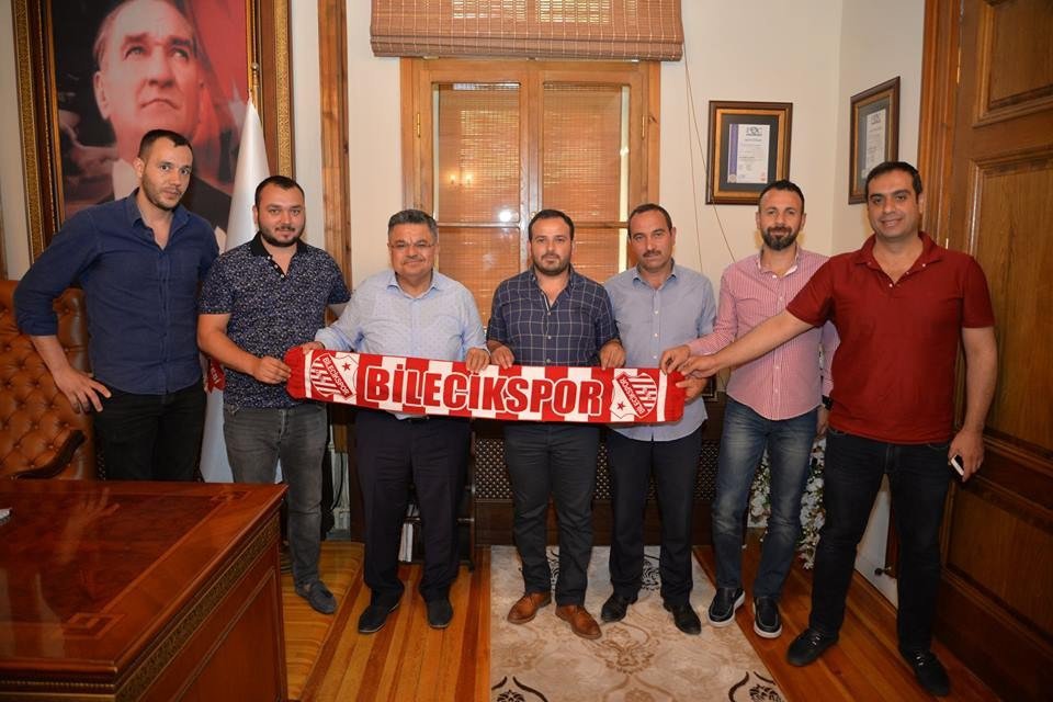 Bilecikspor’dan Başkan Yağcı’ya Ziyaret