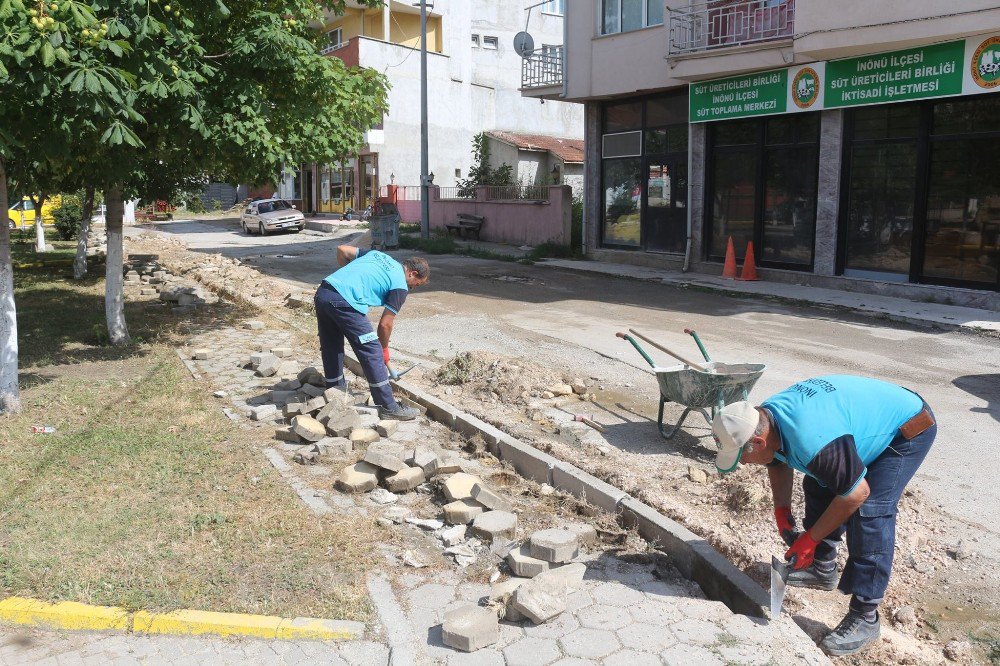 İnönü Belediyesi İlçeyi Yeniliyor