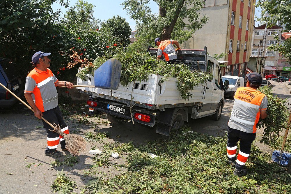 Ataşehir Belediyesi’nde Yağış Seferberliği