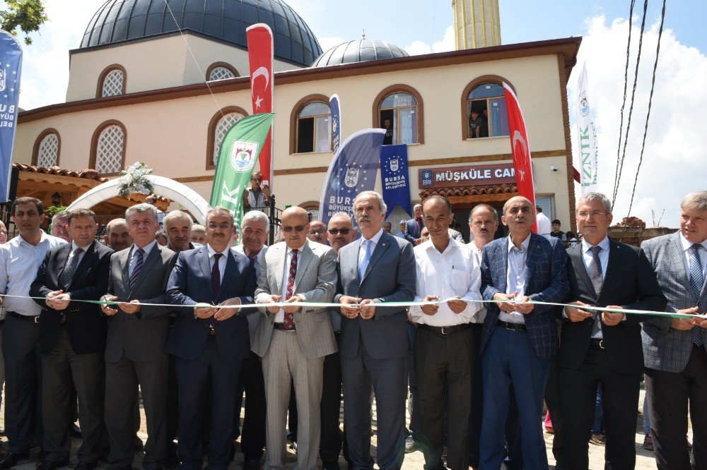 Büyükşehir Müşküle Camii’ni Yeniledi