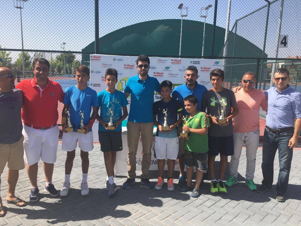 14 Yaş Yaz Kupası Tenis Turnuvası’nda Final Heyecanı Yaşandı