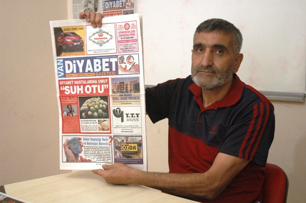 Diyabet Hastası Gazeteciden ‘Diyabet’ Gazetesi