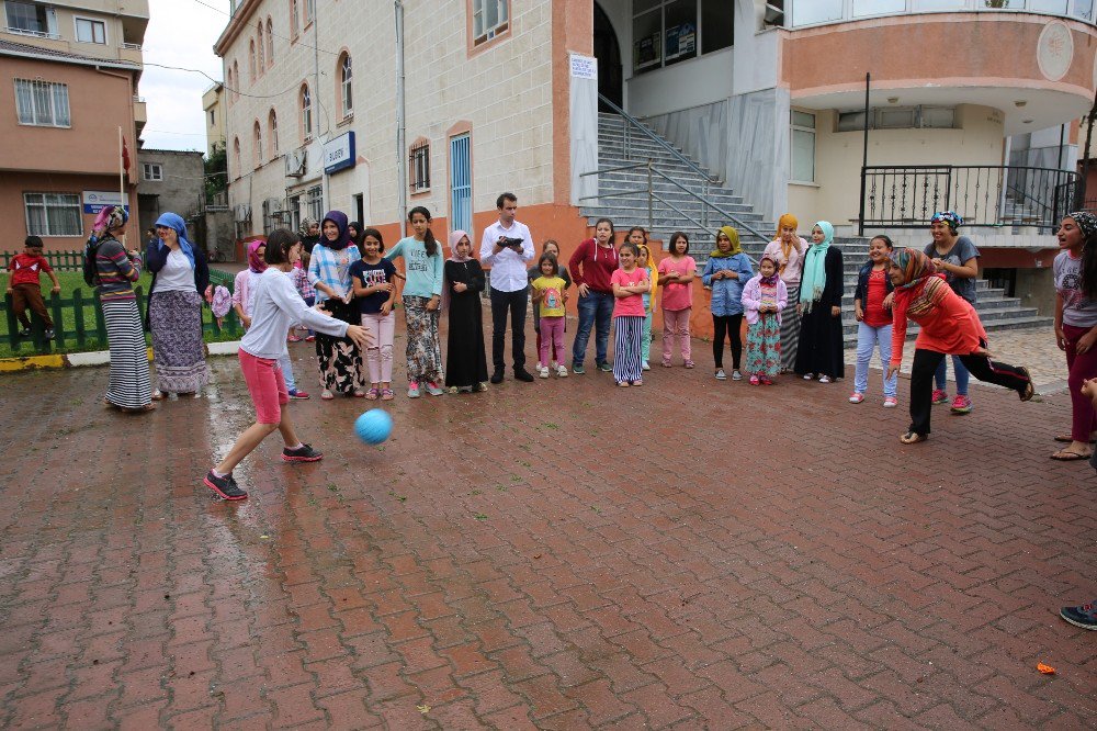 Darıcalı Çocuklar Sokak Oyunlarını Çok Sevdi