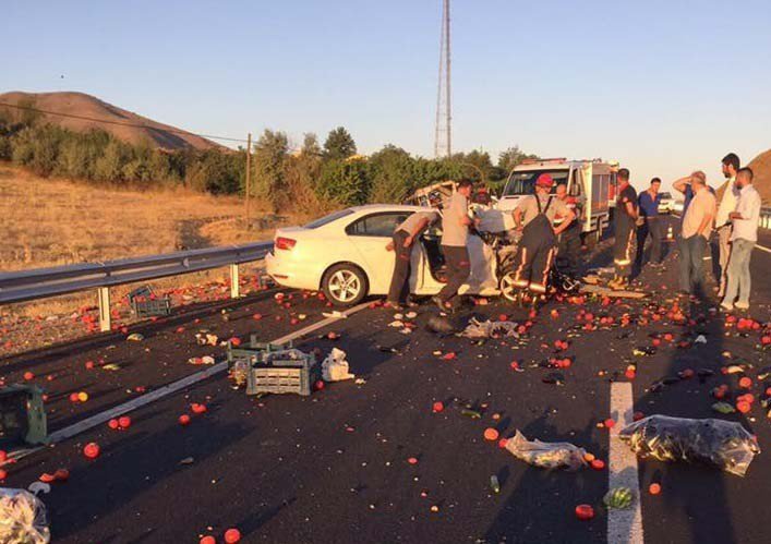 Elazığ’da Trafik Kazası: 2 Yaralı