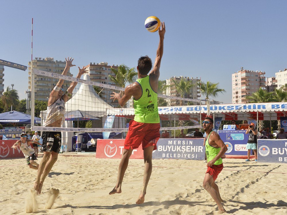 2017 Cev Avrupa Plaj Voleybolu Turu Devam Ediyor