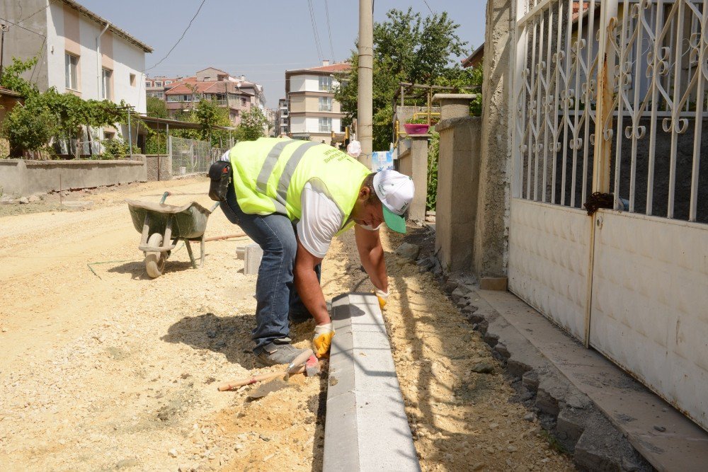 Tepebaşı’nda Üst Yapı Çalışmaları Sürüyor