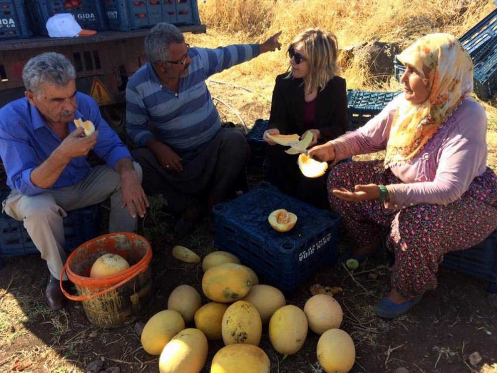 İl Müdürü Kadıoğlu Domates Ve Kavun Üreticileri İle Bir Araya Geldi