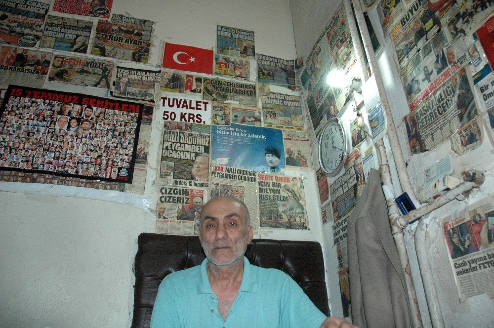 Efe Dayı’nın Erdoğan Sevgisi Duvarlara Sığmıyor