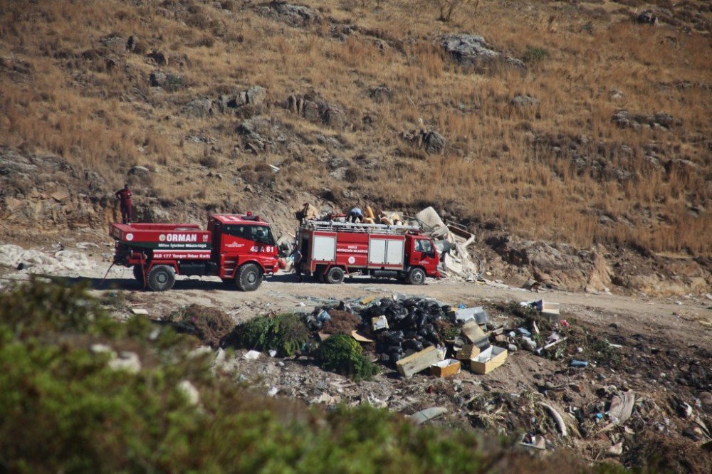 Bodrum’da Yangın 20 Hektar Alana Zarar Verdi