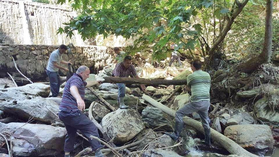 Kurşunlu Kaplıcaları’ndaki Evler Yenilendi