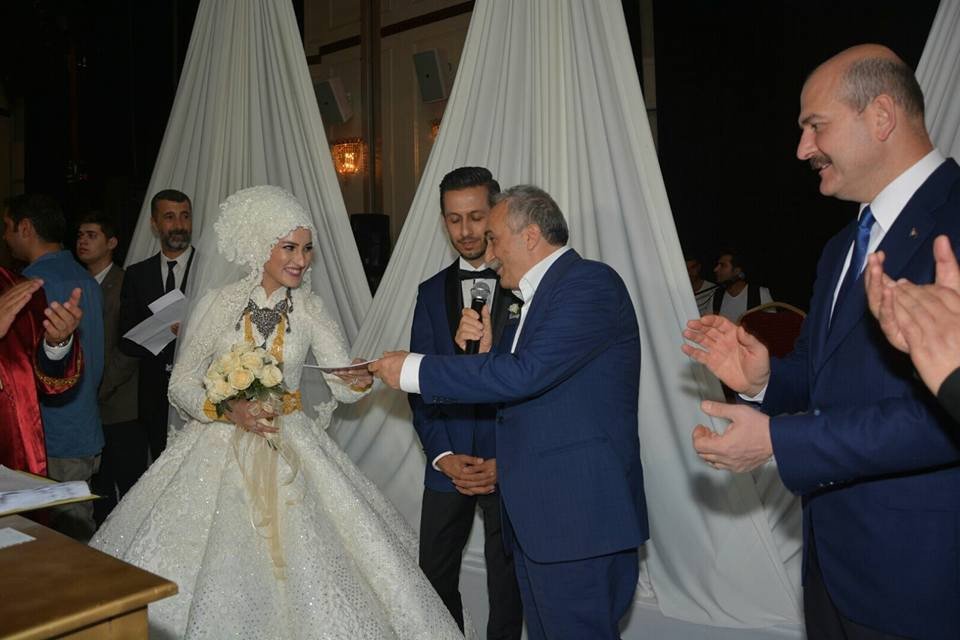 Bakan Soylu Ve Fakıbaba, Nikah Şahidi Oldu