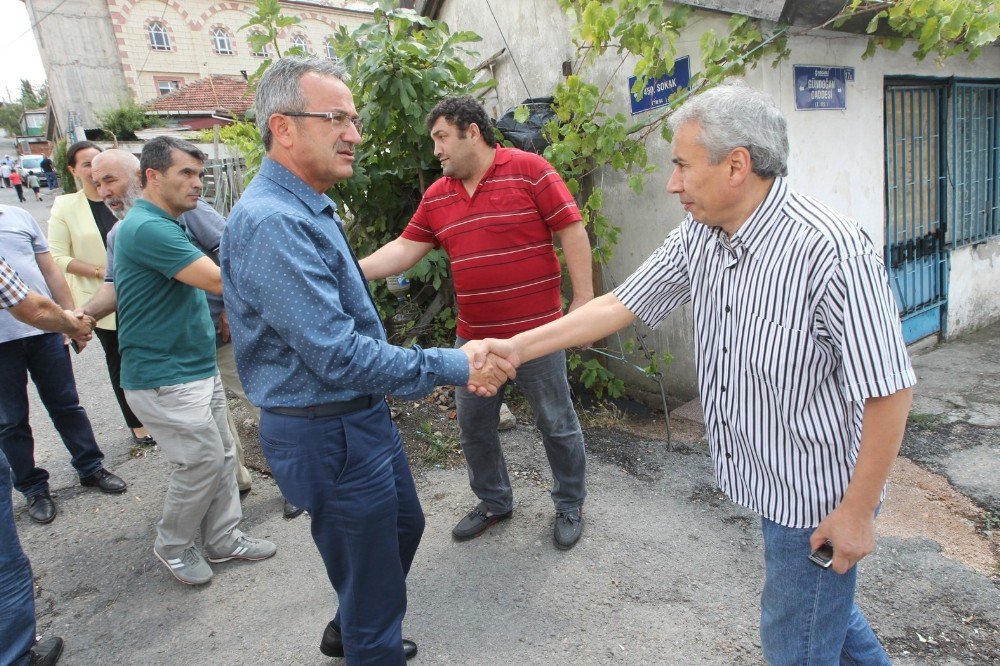 Başkan Köşker Esnaf Ziyaretlerini Sürdürüyor