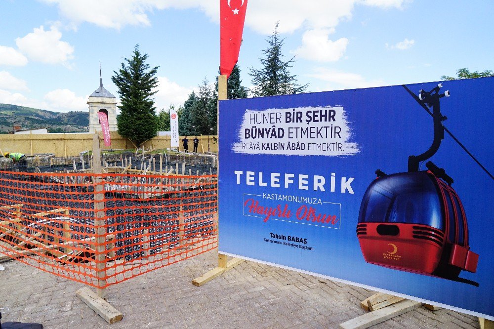 Teleferik Projesi’nin Temeli Atıldı