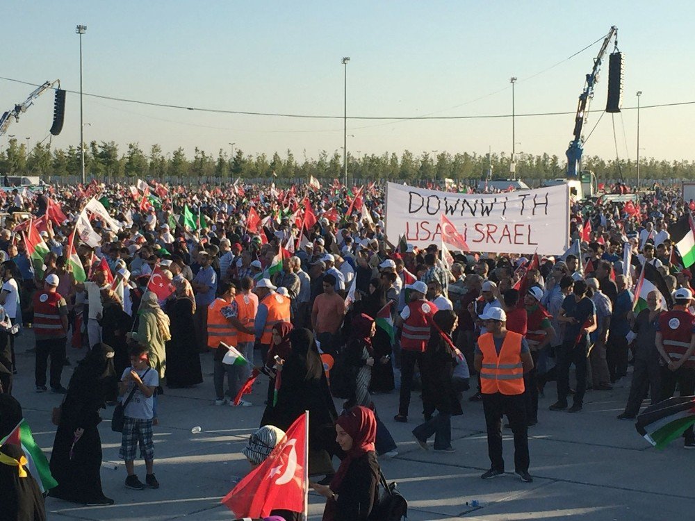 Yenikapı’da ‘Büyük Kudüs Mitingi’