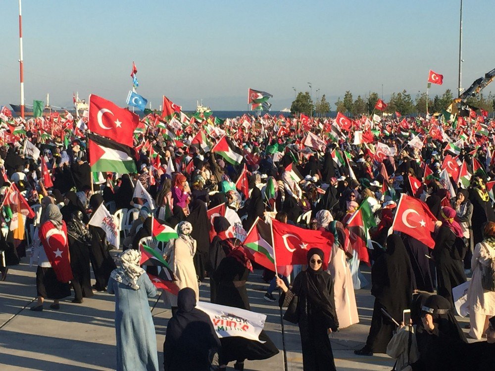 Yenikapı’da ‘Büyük Kudüs Mitingi’