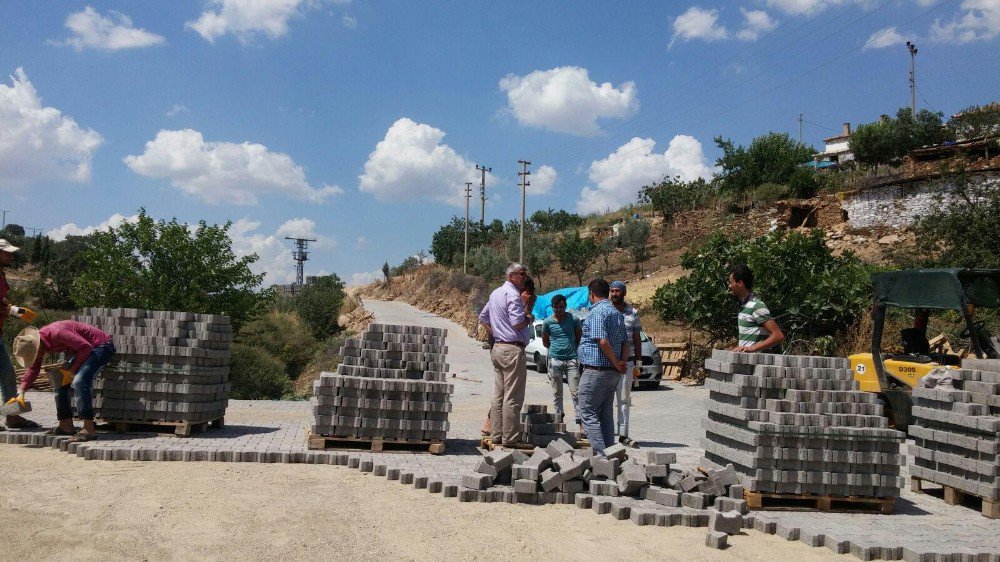 Arpacı’da Üstyapı Çalışmaları Başladı