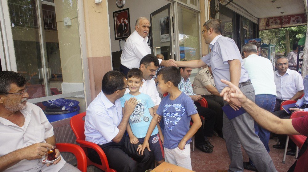 Kaymakam Uçgun, Vatandaşların Sorunlarını Dinledi