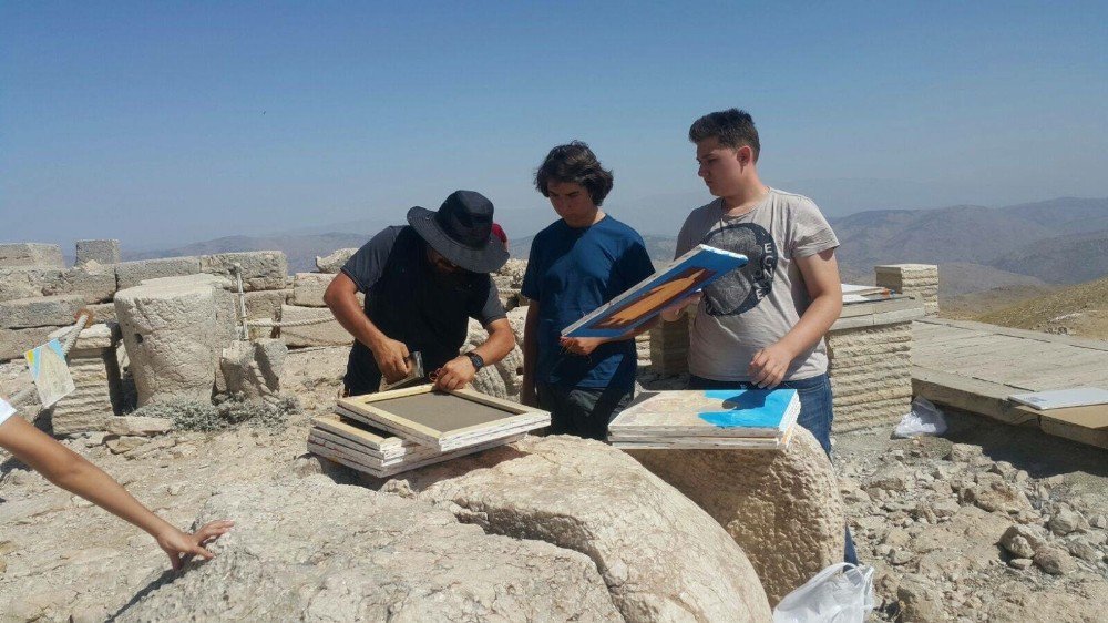 Öğrenciler Nemrut Sanat Kampına Katıldı