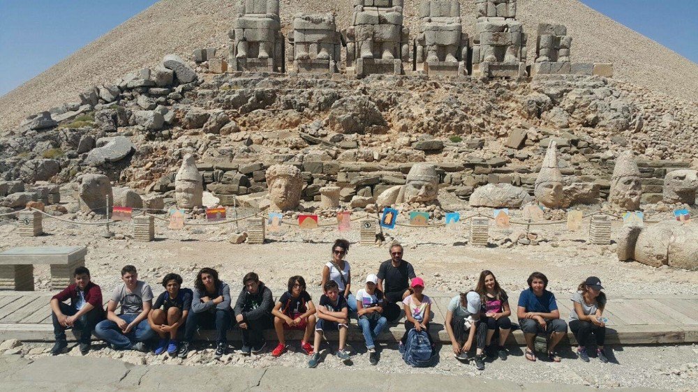 Öğrenciler Nemrut Sanat Kampına Katıldı