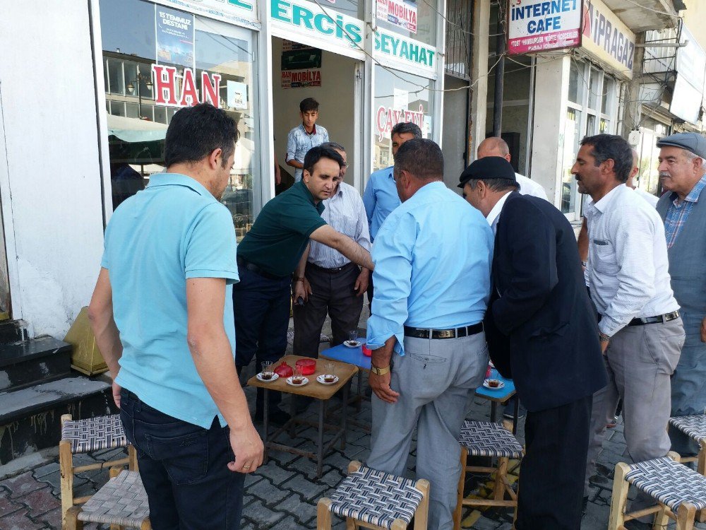 Kaymakam Dundar, Halkın Sorunlarını Dinledi