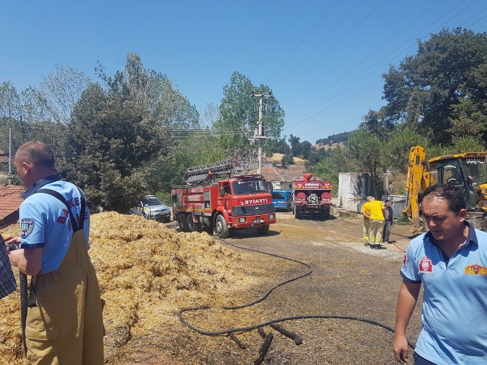 700 Balya Saman Kül Oldu