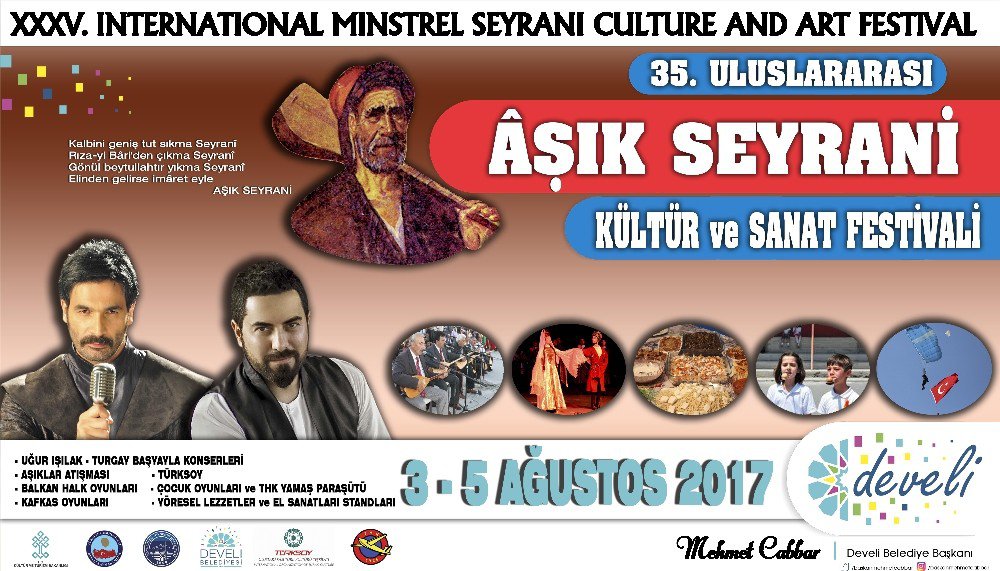 Uluslar-arası Aşık Seyrani Festivali Başlıyor