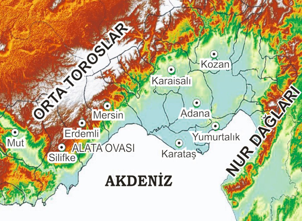 Erdemli’de Yağışlar Azaldı