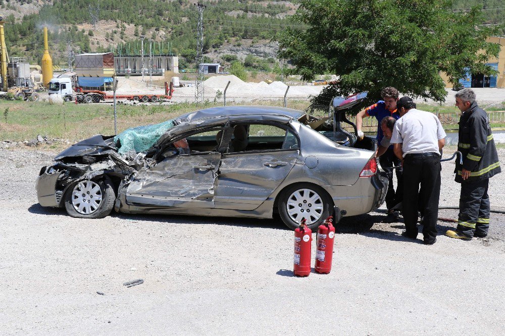 Karabük’te Trafik Kazası: 3 Yaralı