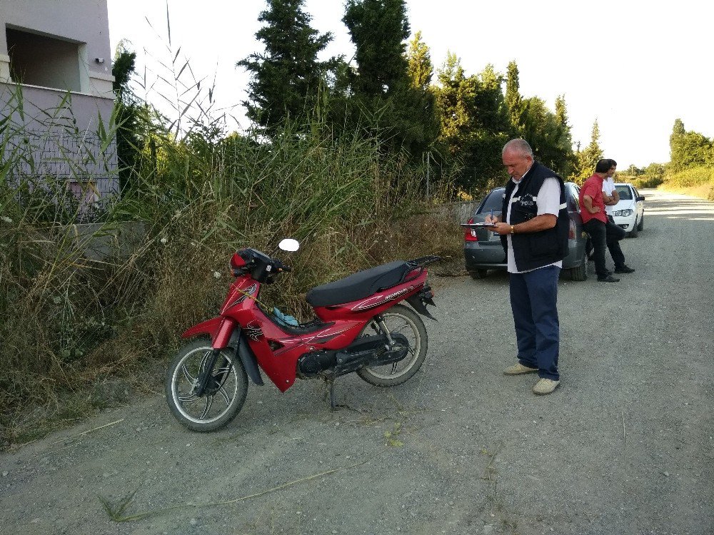 Kasa Hırsızının Olayda Kullandığı Motosiklet Terk Edilmiş Bulundu