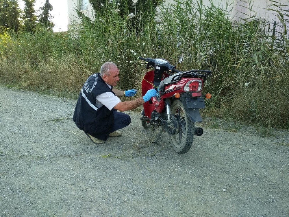 Kasa Hırsızının Olayda Kullandığı Motosiklet Terk Edilmiş Bulundu