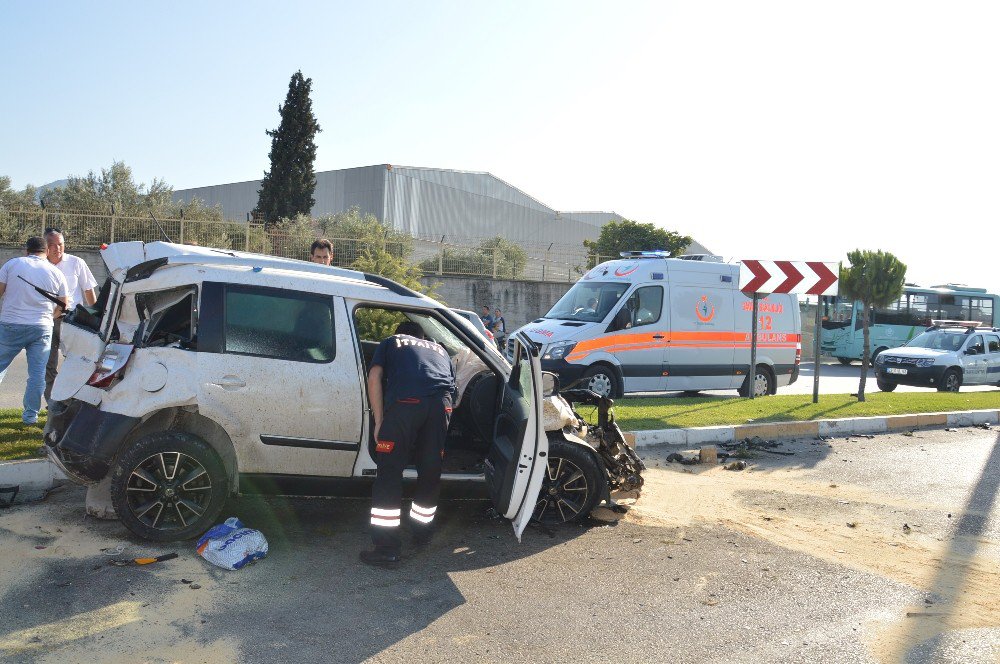 Manisa’da Trafik Kazası: 6 Yaralı