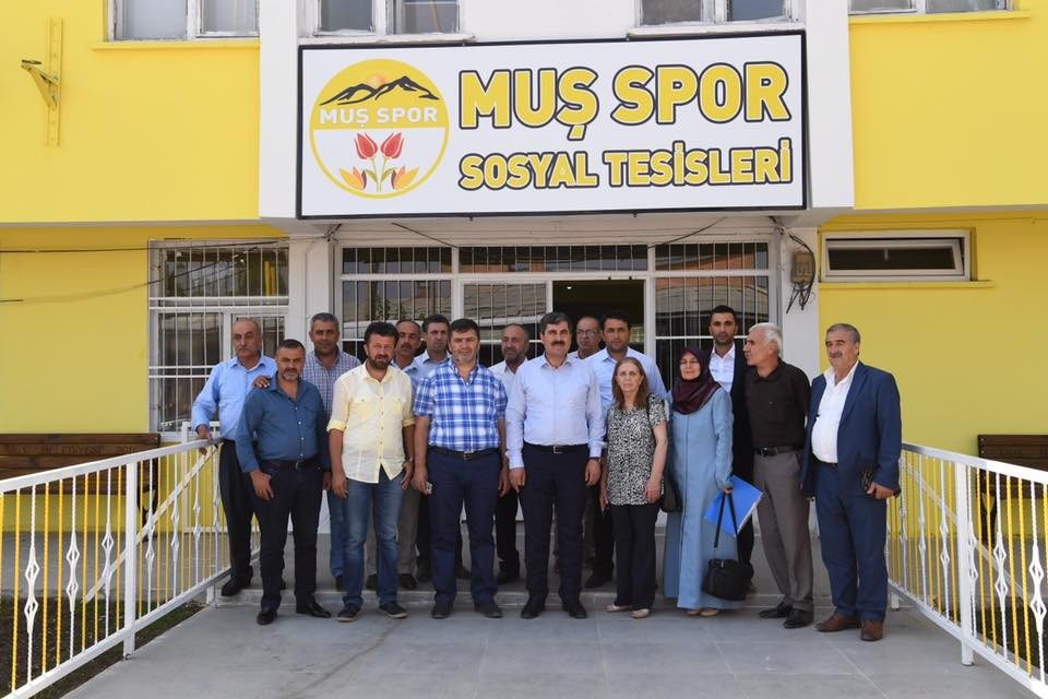 Başkan Asya, Muş Spor Fc Futbolcularıyla Bir Araya Geldi