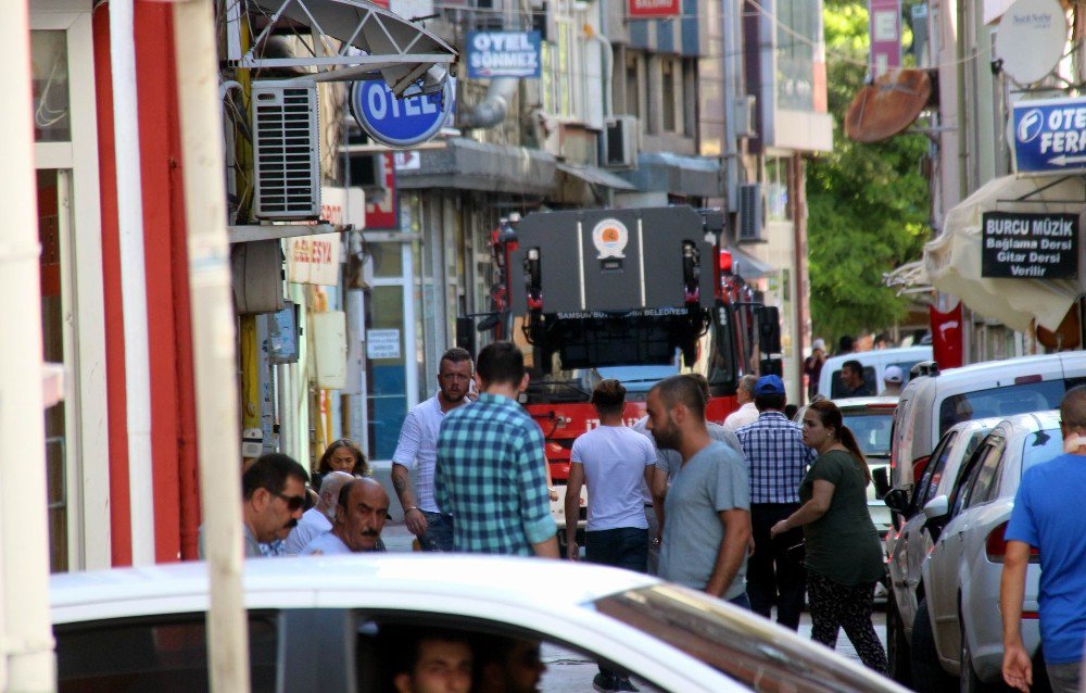 Samsun’da Yangın Paniği