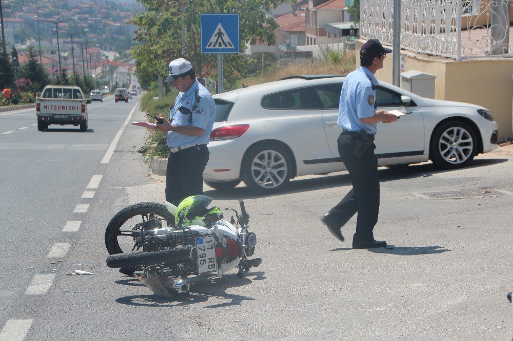 Bilecik’te Trafik Kazası; 1 Yaralı