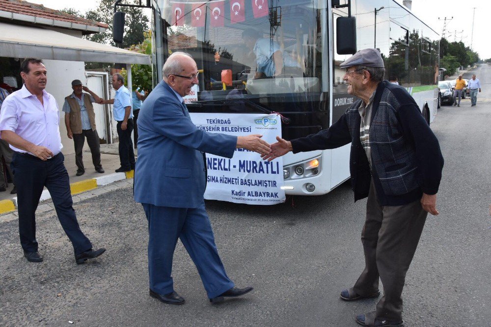 Çorlu-muratlı Arası Seferler Başladı