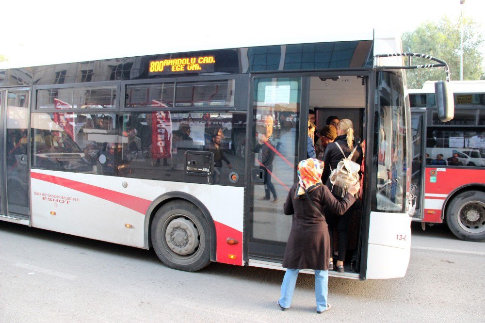 İzmir’de Vapurlar Çalışmıyordu, Şimdi De Otobüsler Çalışmayacak