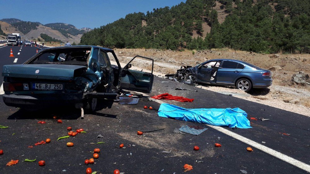 Kahramanmaraş’ta İki Farklı Kazada 2 Kişi Öldü, 3 Kişi Yaralandı