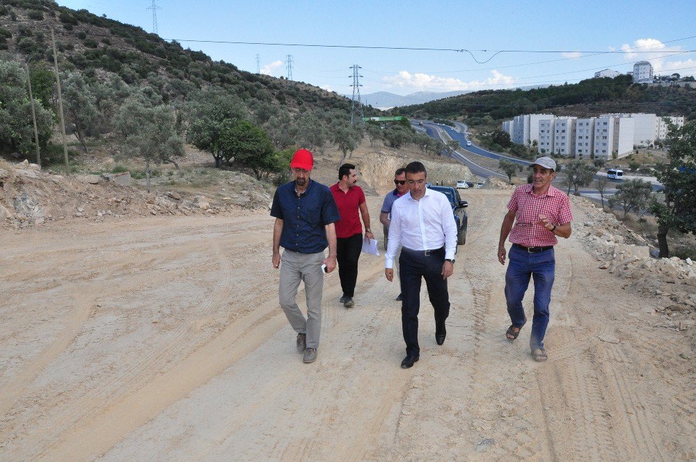 Milas Osb’nin Bağlantı Yolu Tamamlandı