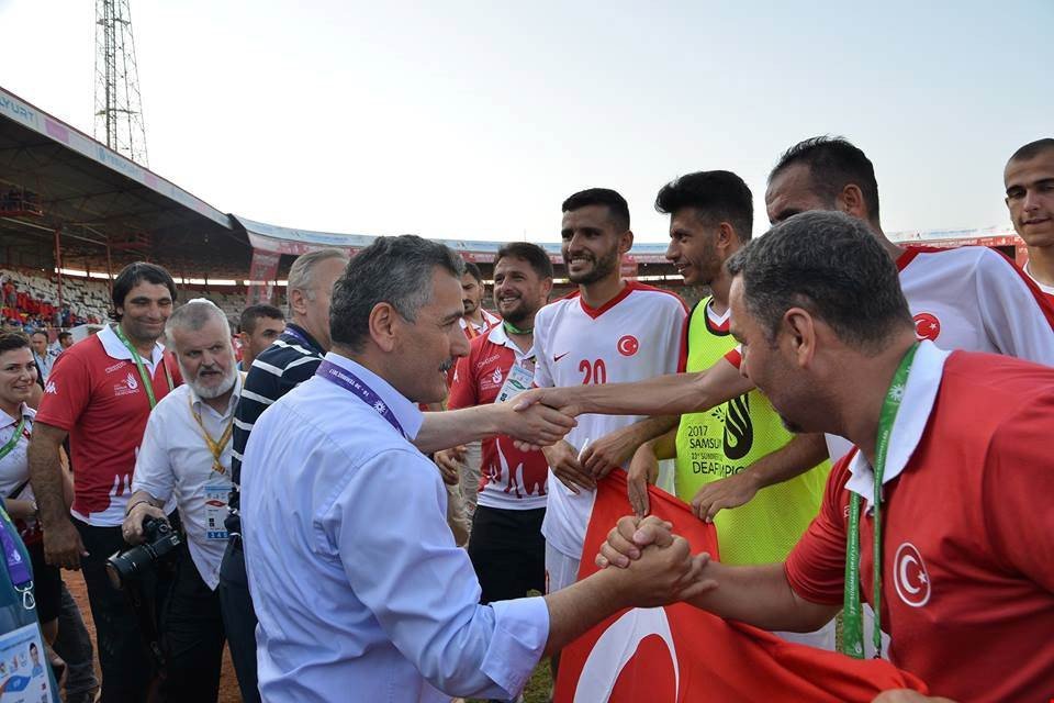 Vali Kaymak’tan Olimpiyat Teşekkürü